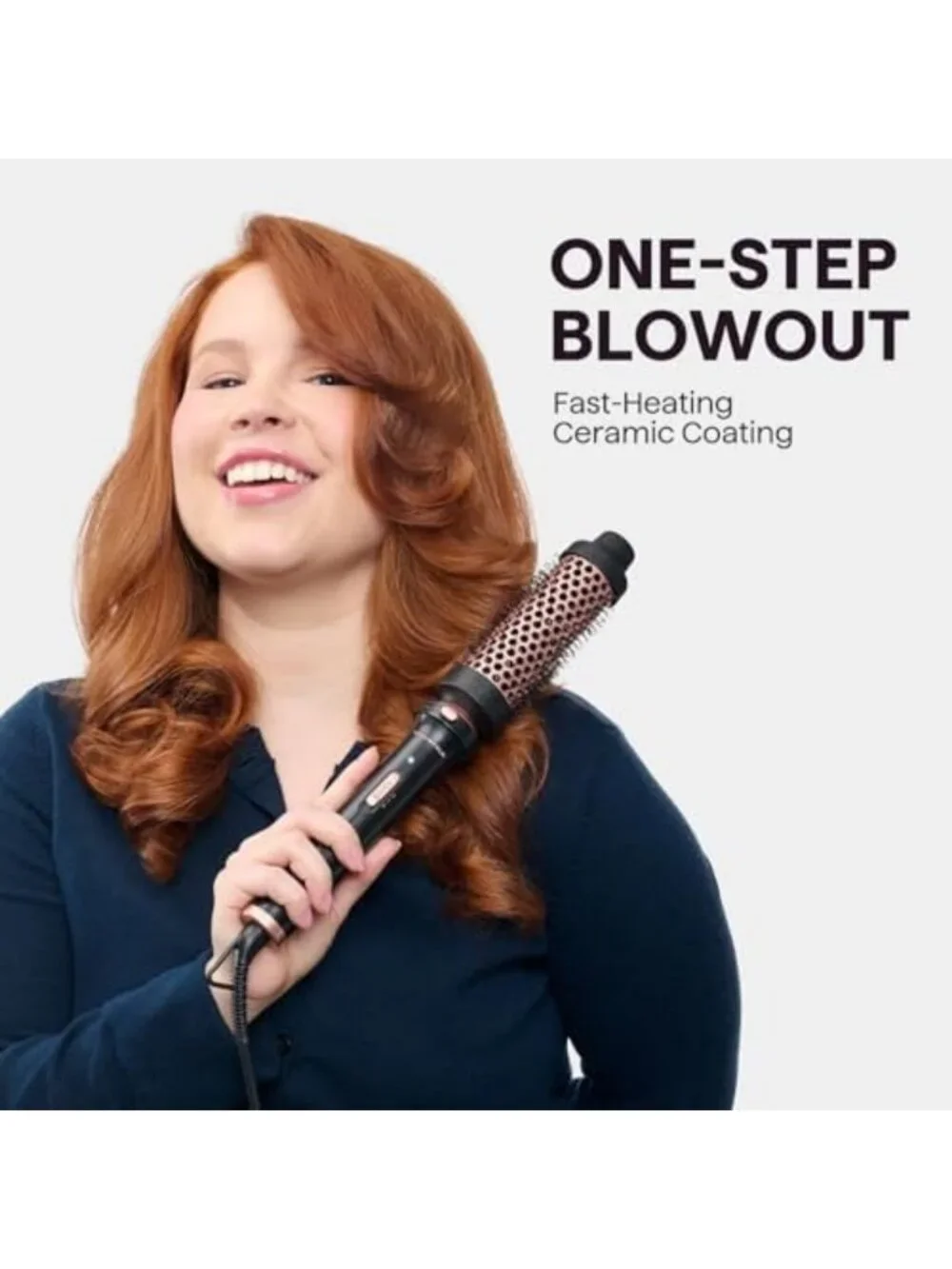 5-in-1 Curling Wand Set with Thermal Brush & Versatile Barrel Sizes for Waves